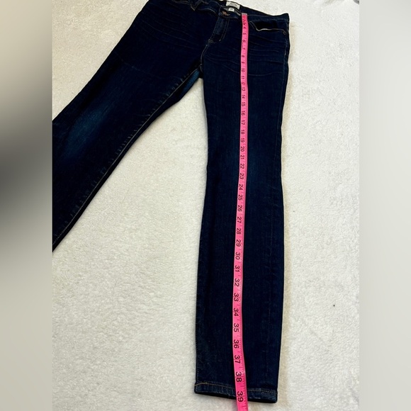 J. Crew Dark Wash Lookout High Rise Skinny Jean - Size 29 - Picture 4 of 10